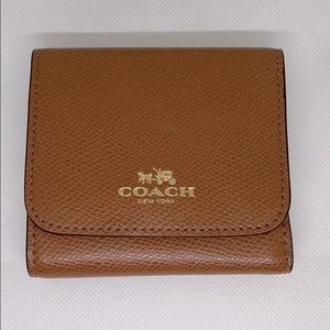 New Coach F53895 Rainbow Colorblock Small Wallet